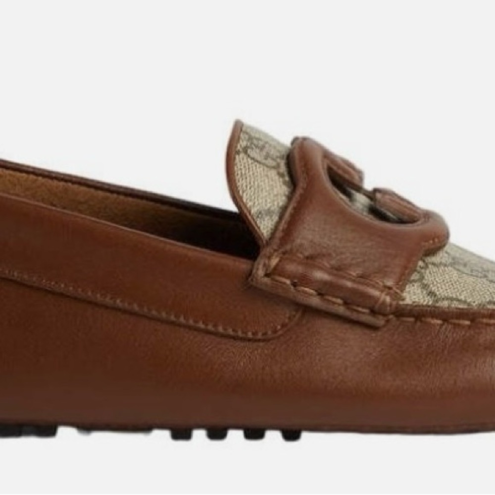 Brand New - Gucci Brown and Tan Loafers